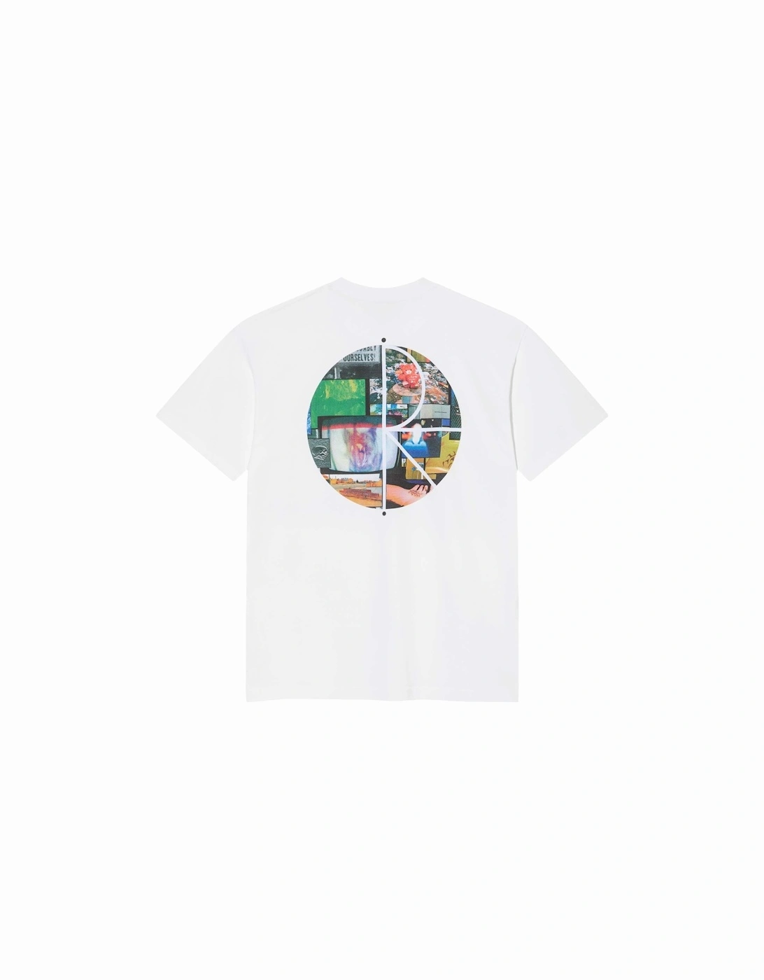 Ourselves Collage Fill Logo T-Shirt - White, 5 of 4