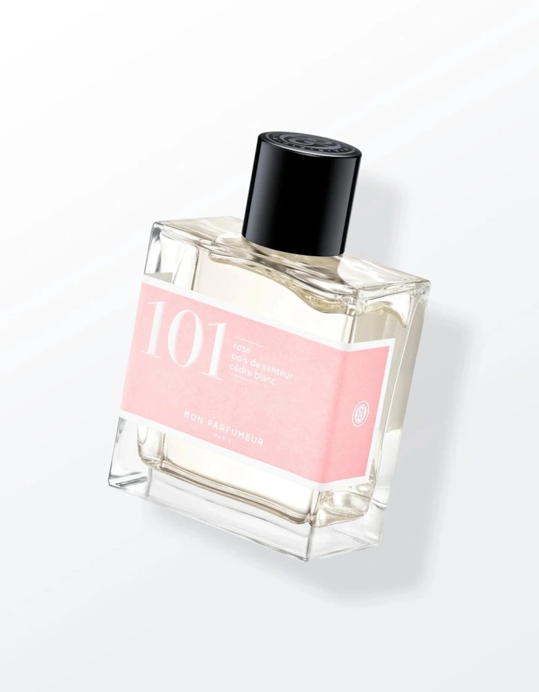 Eau de parfum 101: Rose/Sweetpea/White cedar