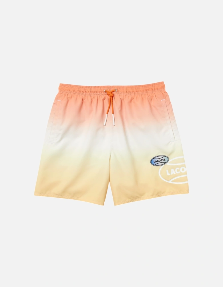 Mens Shorts MH2896 Gradient Print Swimwear Summer Quick Dry Beach Shorts