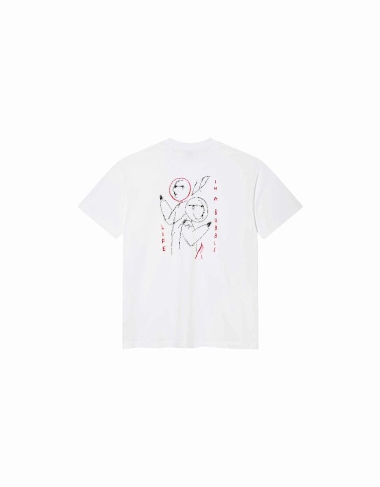 Life In A Bubble T-Shirt - White