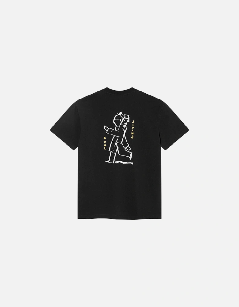 Dual Living T-Shirt - Black