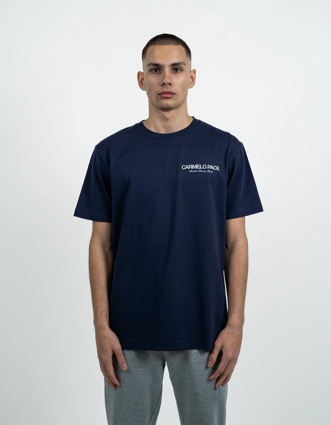 MARATHON TOUR T SHIRT NAVY