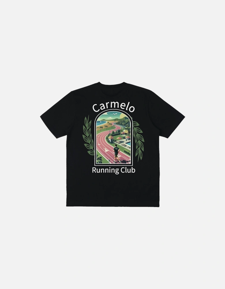 RUNNING CLUB T SHIRT BLACK