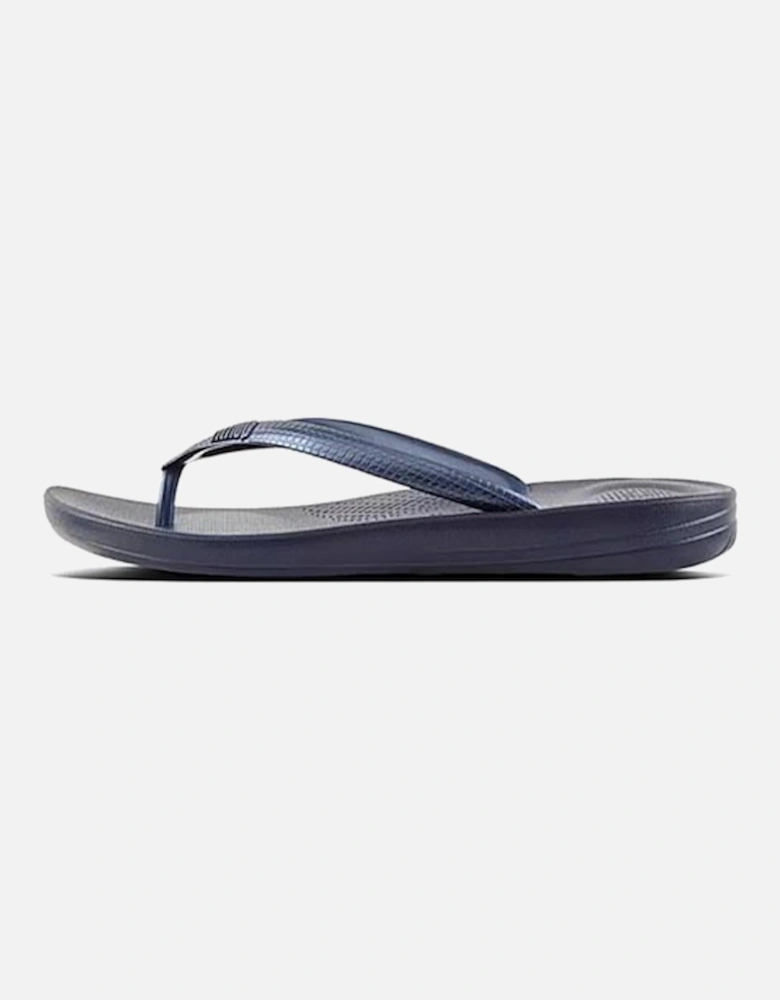 Women's Iqushion Ergonomic Flip Flops Midnight Navy