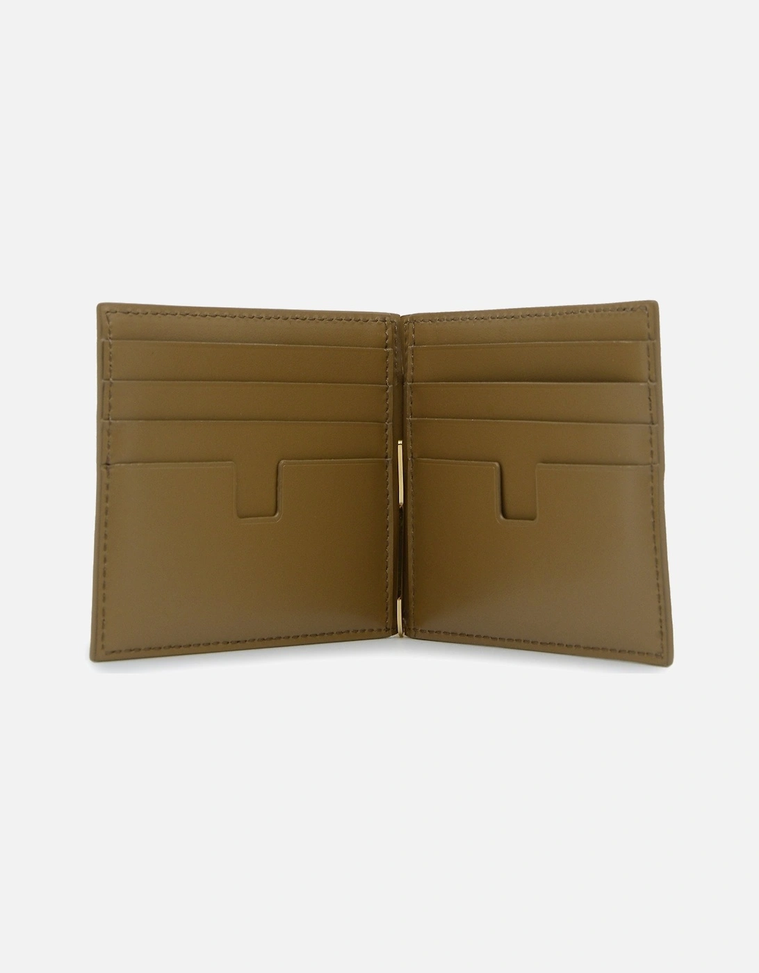 Nubuck T-Line Wallet Tan