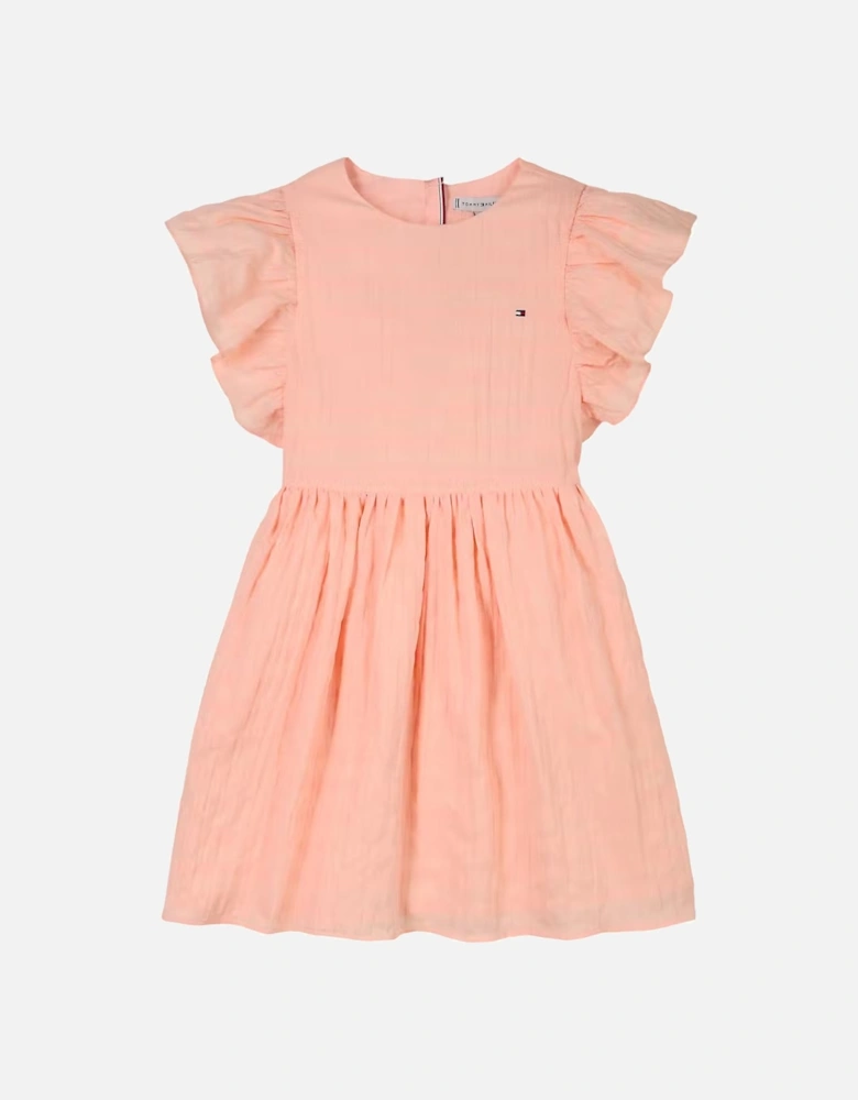 GIRLS CORAL DRESS 8472