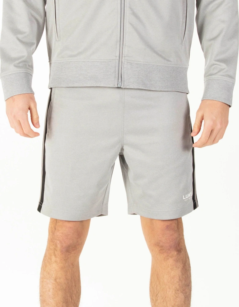 Luke1977 Monteverde Sweat Shorts - Mid Mrl Grey