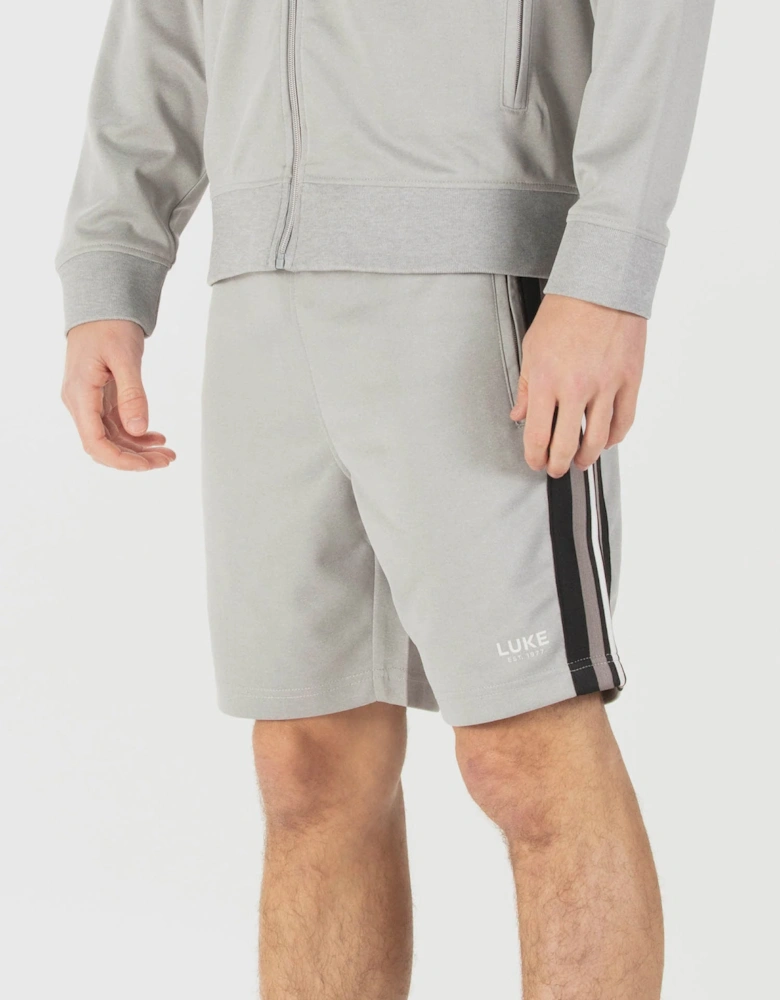 Luke1977 Monteverde Sweat Shorts - Mid Mrl Grey