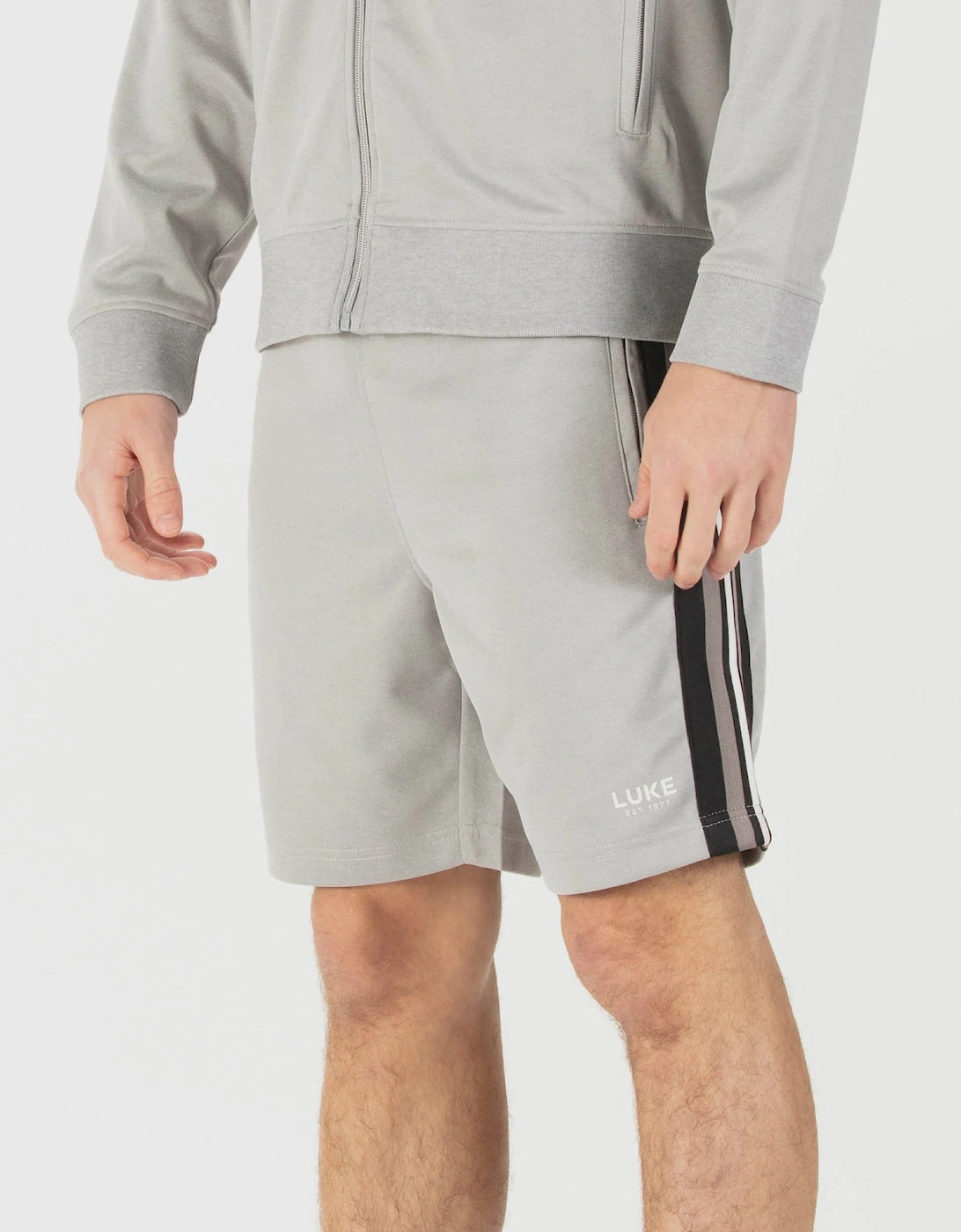 Luke1977 Monteverde Sweat Shorts - Mid Mrl Grey, 10 of 9