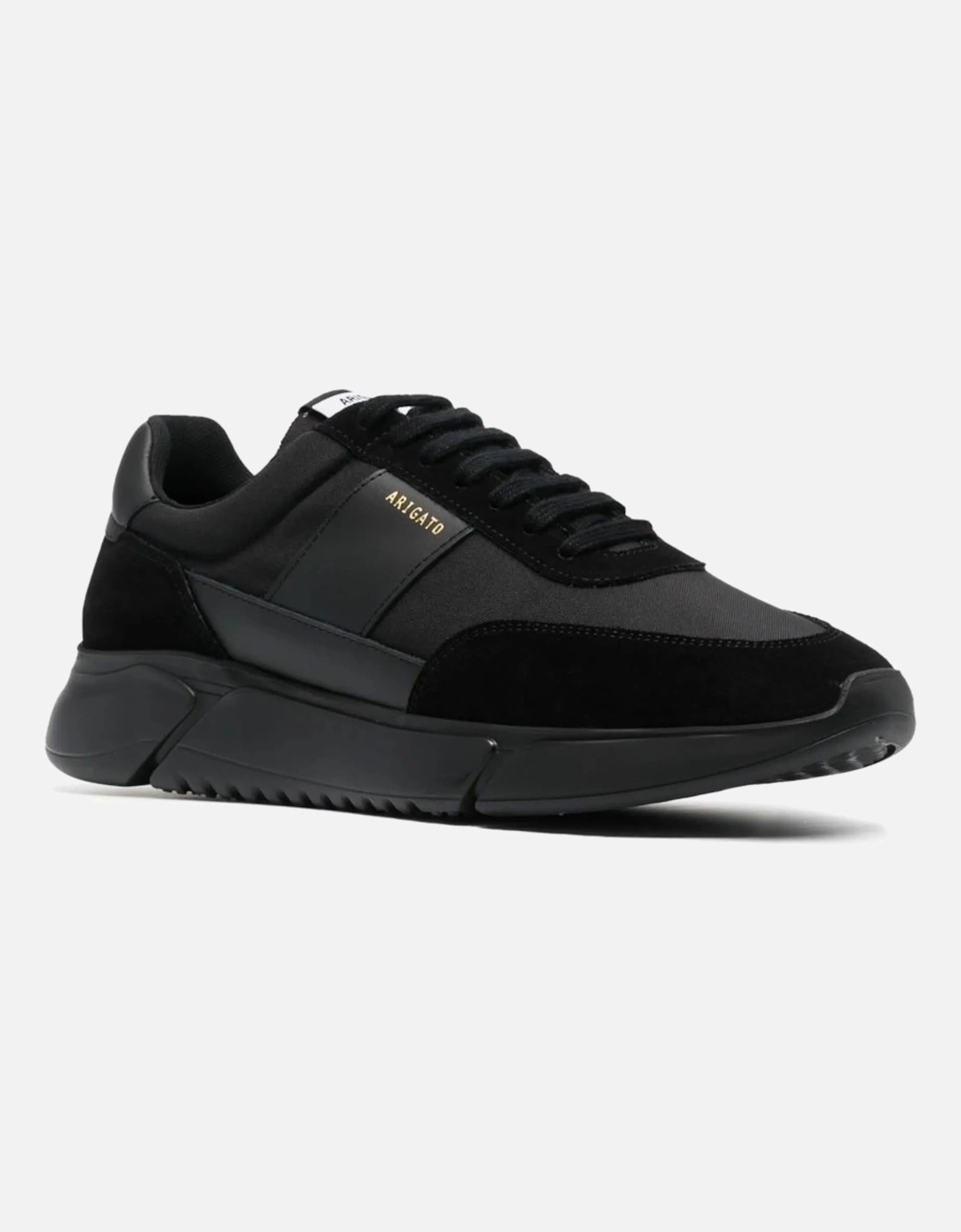 Genesis Suede Trainers in Black