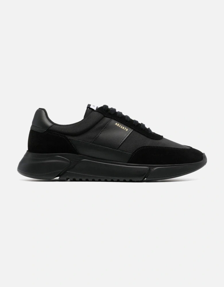 Genesis Suede Trainers in Black