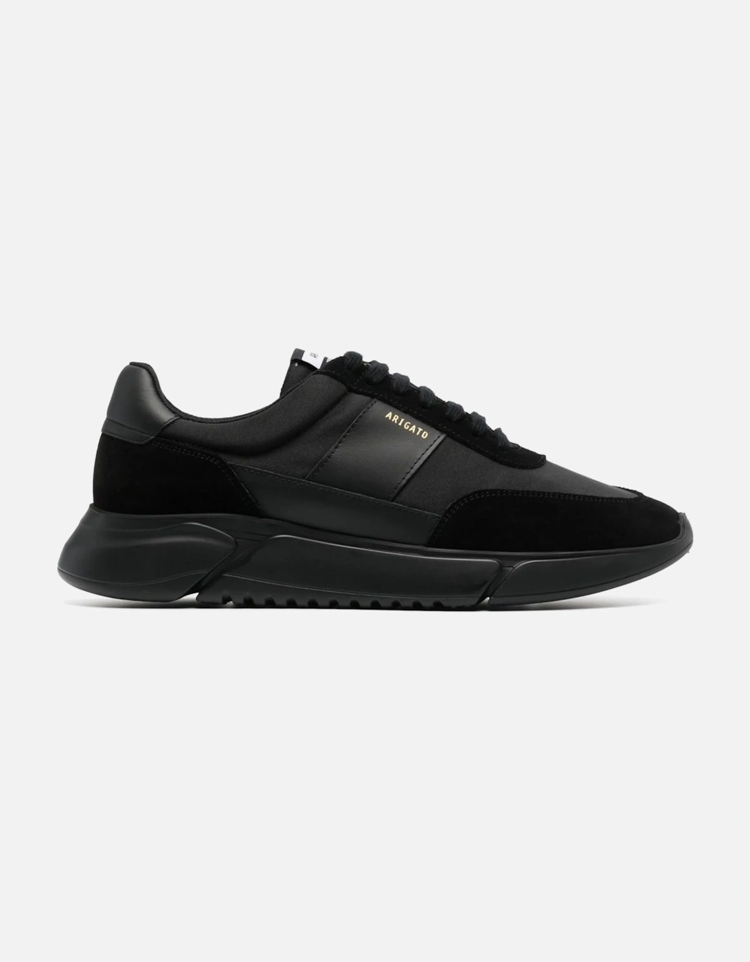 Genesis Suede Trainers in Black, 5 of 4