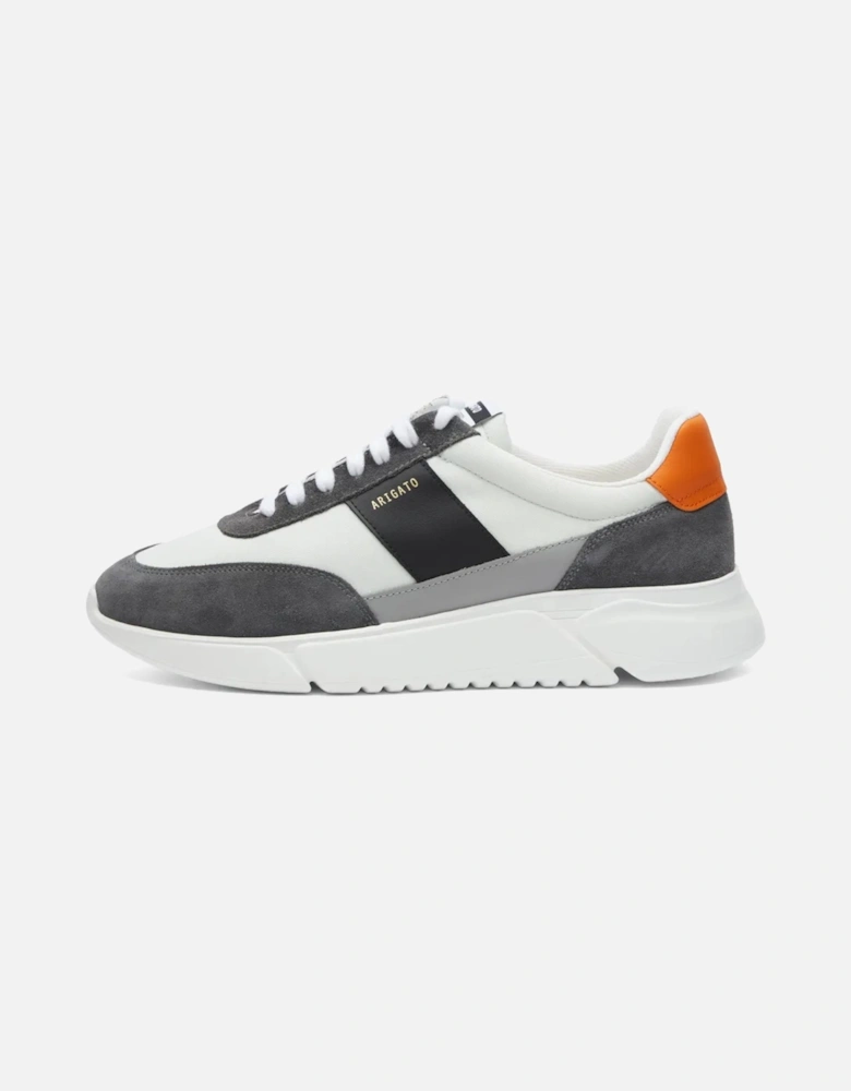 Genesis Suede Trainers in Grey/Black