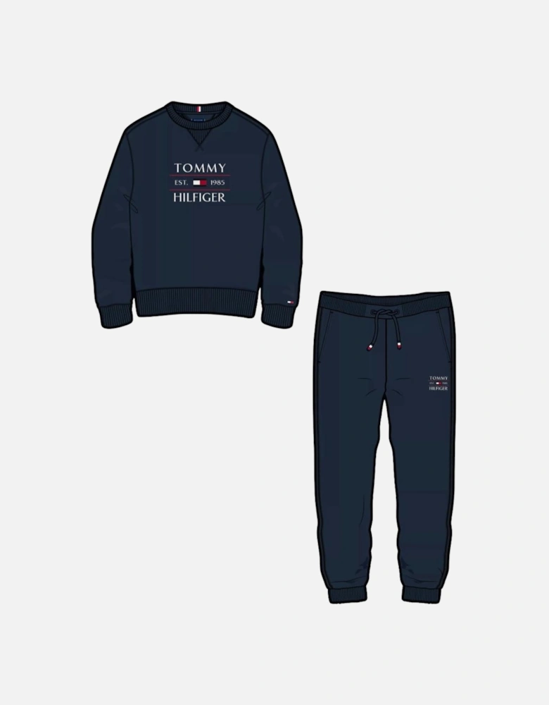 MIDNIGHT NAVY TRACKSUIT 9569/9559