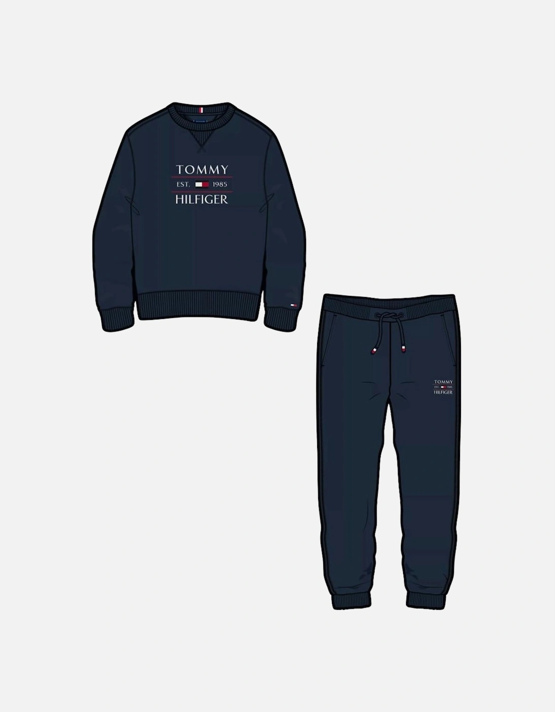 MIDNIGHT NAVY TRACKSUIT 9569/9559, 2 of 1