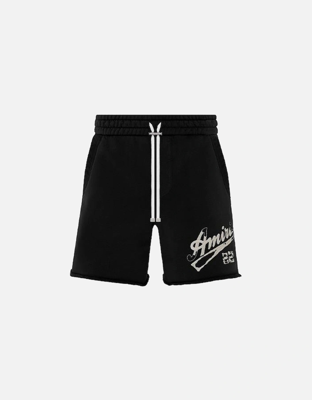 22 Patch Logo Shorts in Black, 6 of 5