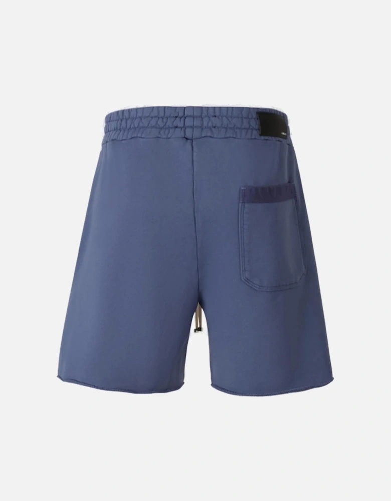 22 Logo Embroidered Shorts in Bluefin