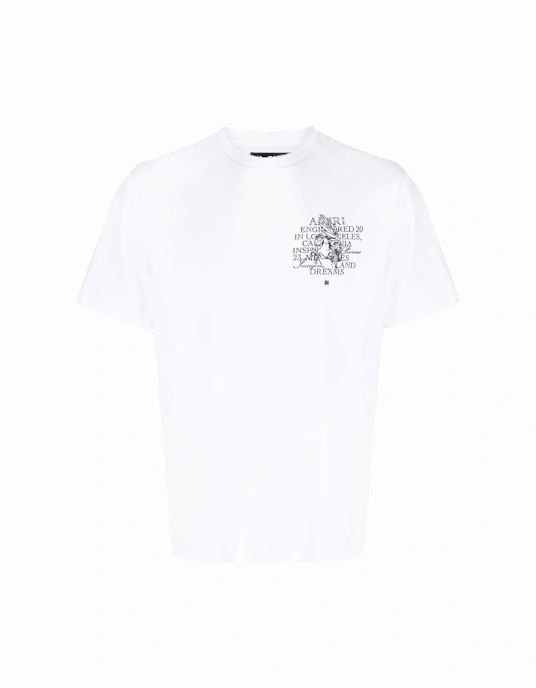 Precious Memories Printed T-Shirt in White