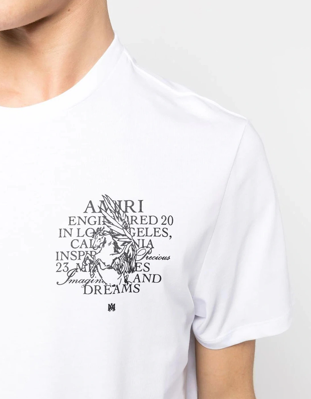 Precious Memories Printed T-Shirt in White