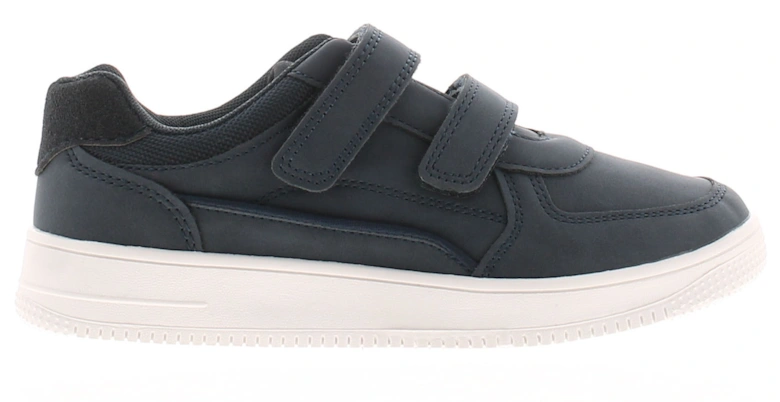 Junior Boys Trainers Charlie Touch Fastening Straps navy UK Size