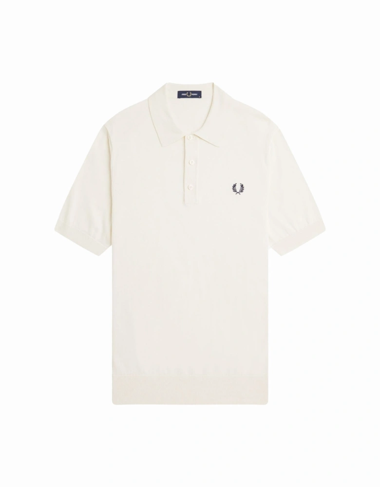 Cotton Knitted Polo Shirt