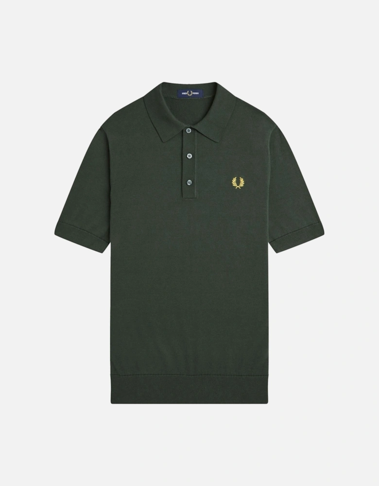 Cotton Knitted Polo Shirt