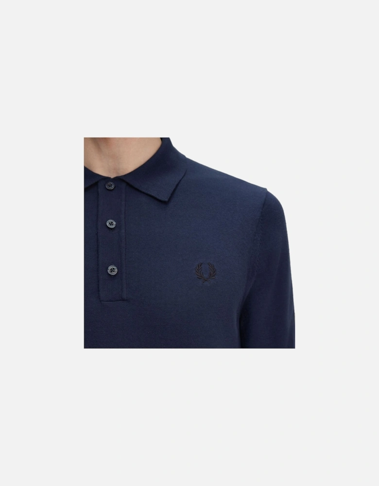 Cotton Knitted Polo Shirt