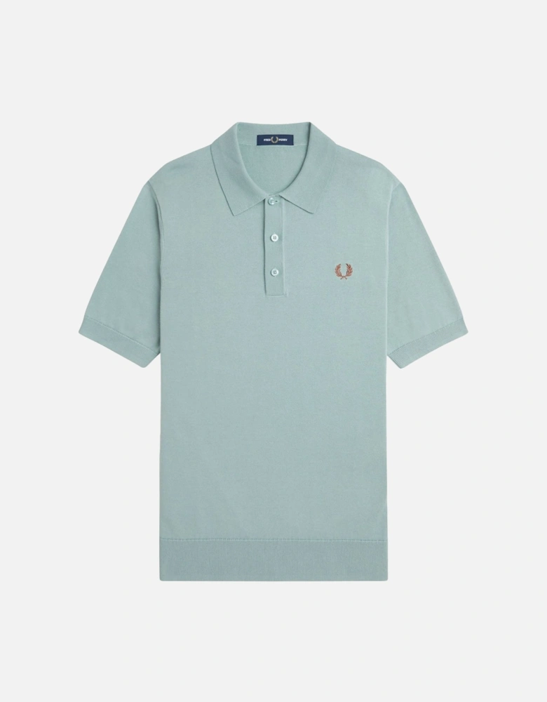 Cotton Knitted Polo Shirt