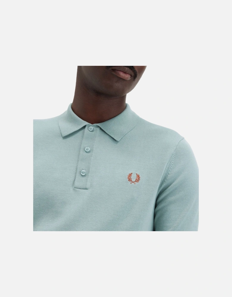 Cotton Knitted Polo Shirt