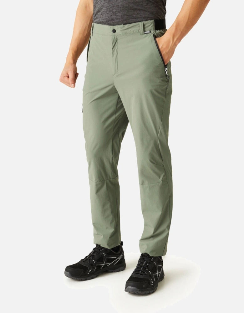 Mens Travel Lightweight Packaway Walking Trousers