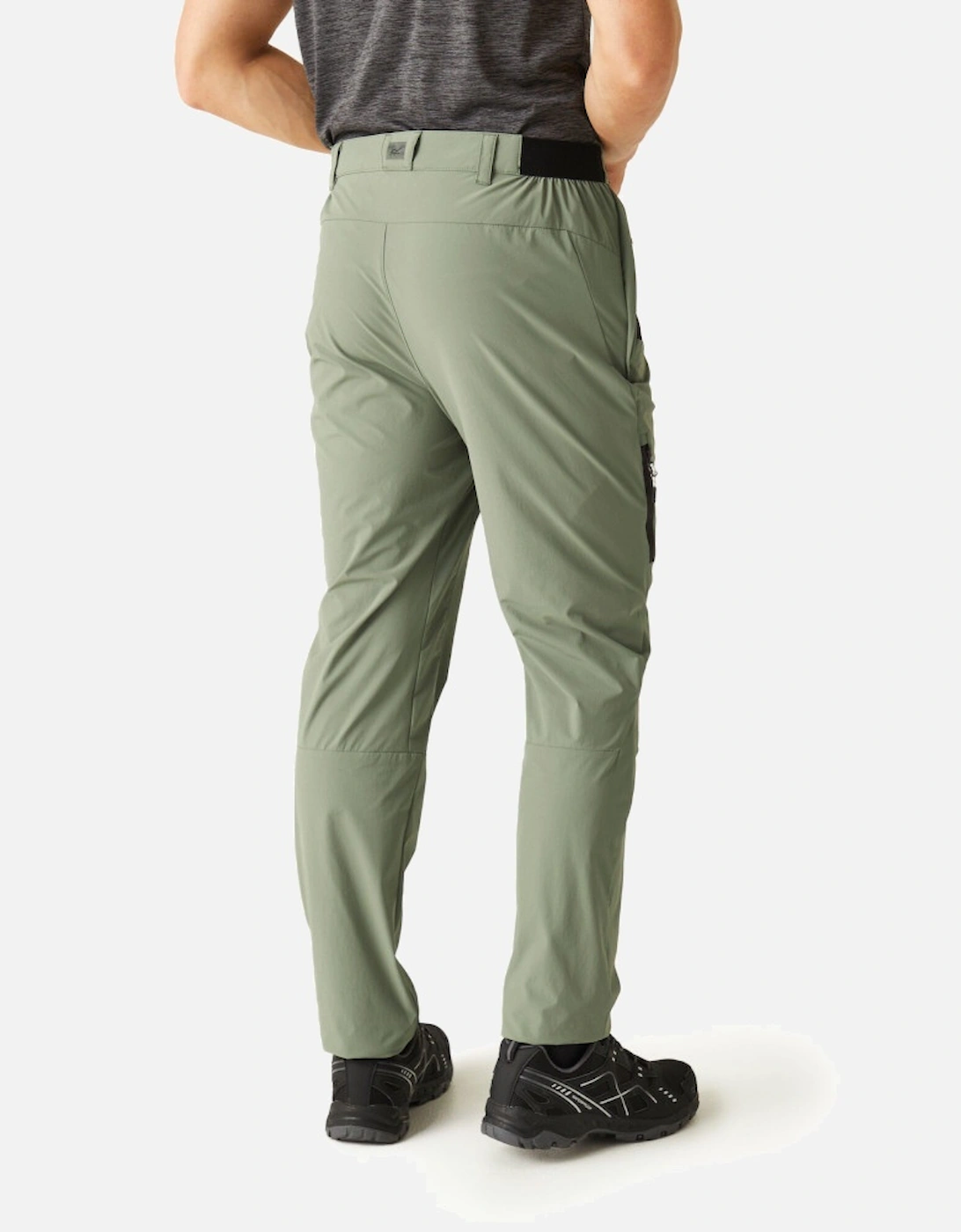 Mens Travel Lightweight Packaway Walking Trousers