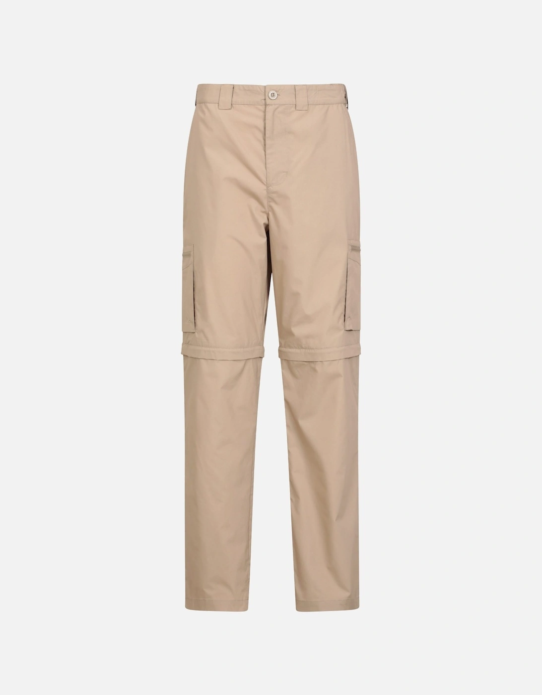 Mountain Warehouse Men's Cream Explore Convertible Trousers  30R