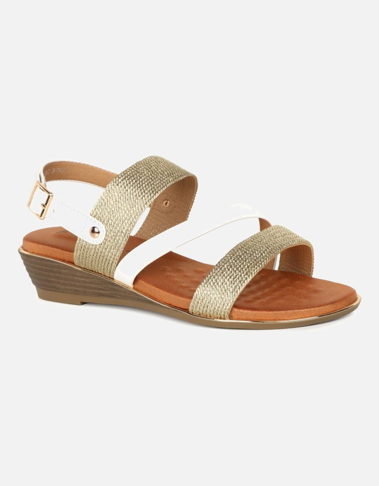 Pippa Womens Low Wedge Sandals