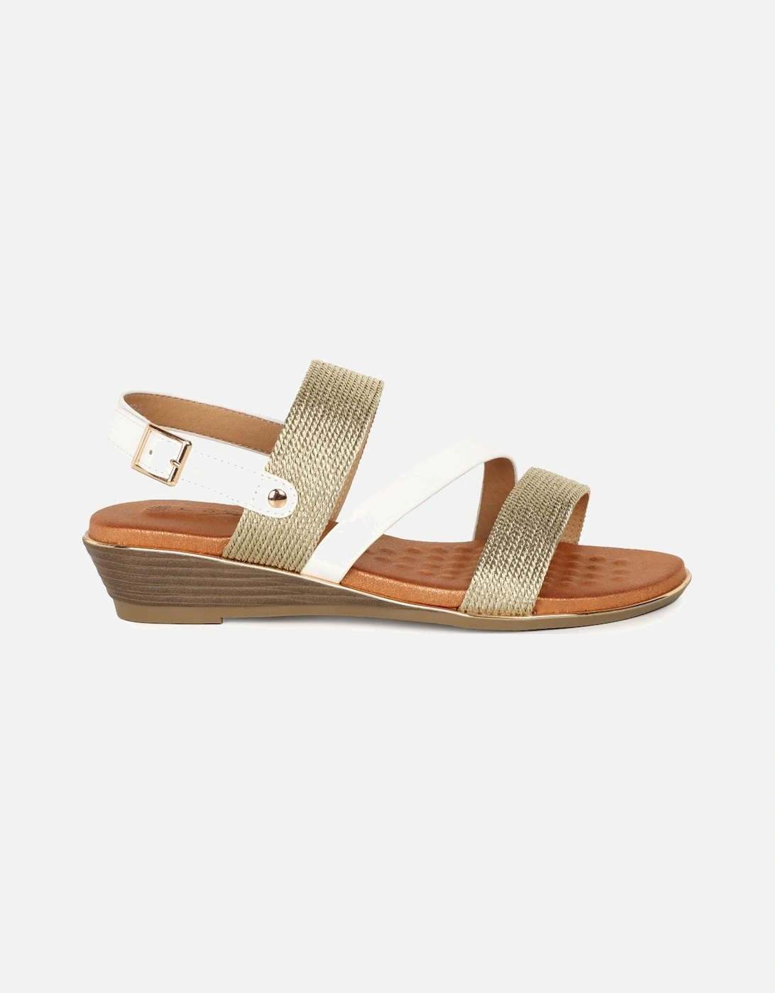 Pippa Womens Low Wedge Sandals