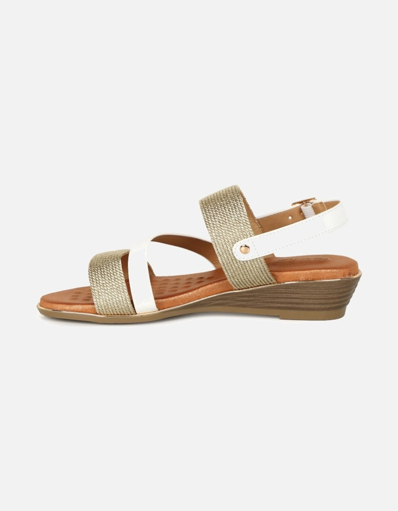 Pippa Womens Low Wedge Sandals