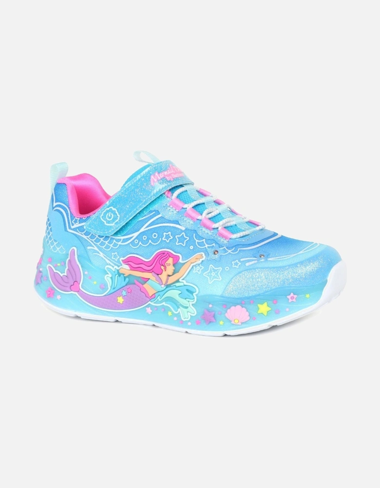 Mermaid Dream Lights Girls Sports Trainers