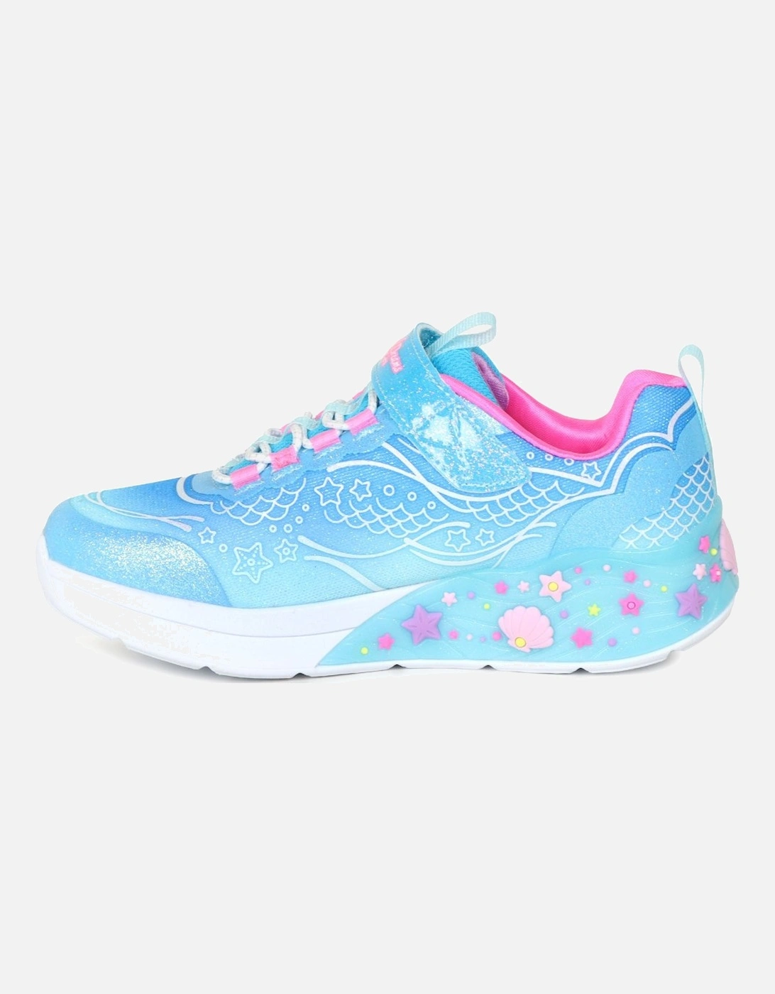 Mermaid Dream Lights Girls Sports Trainers