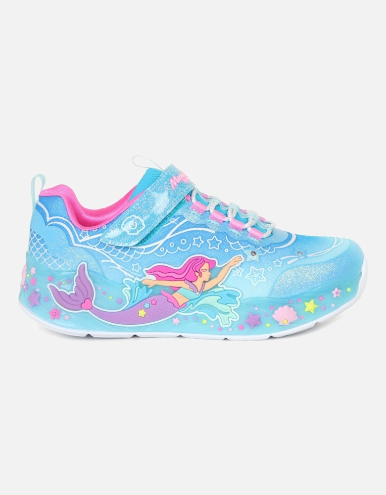 Mermaid Dream Lights Girls Sports Trainers