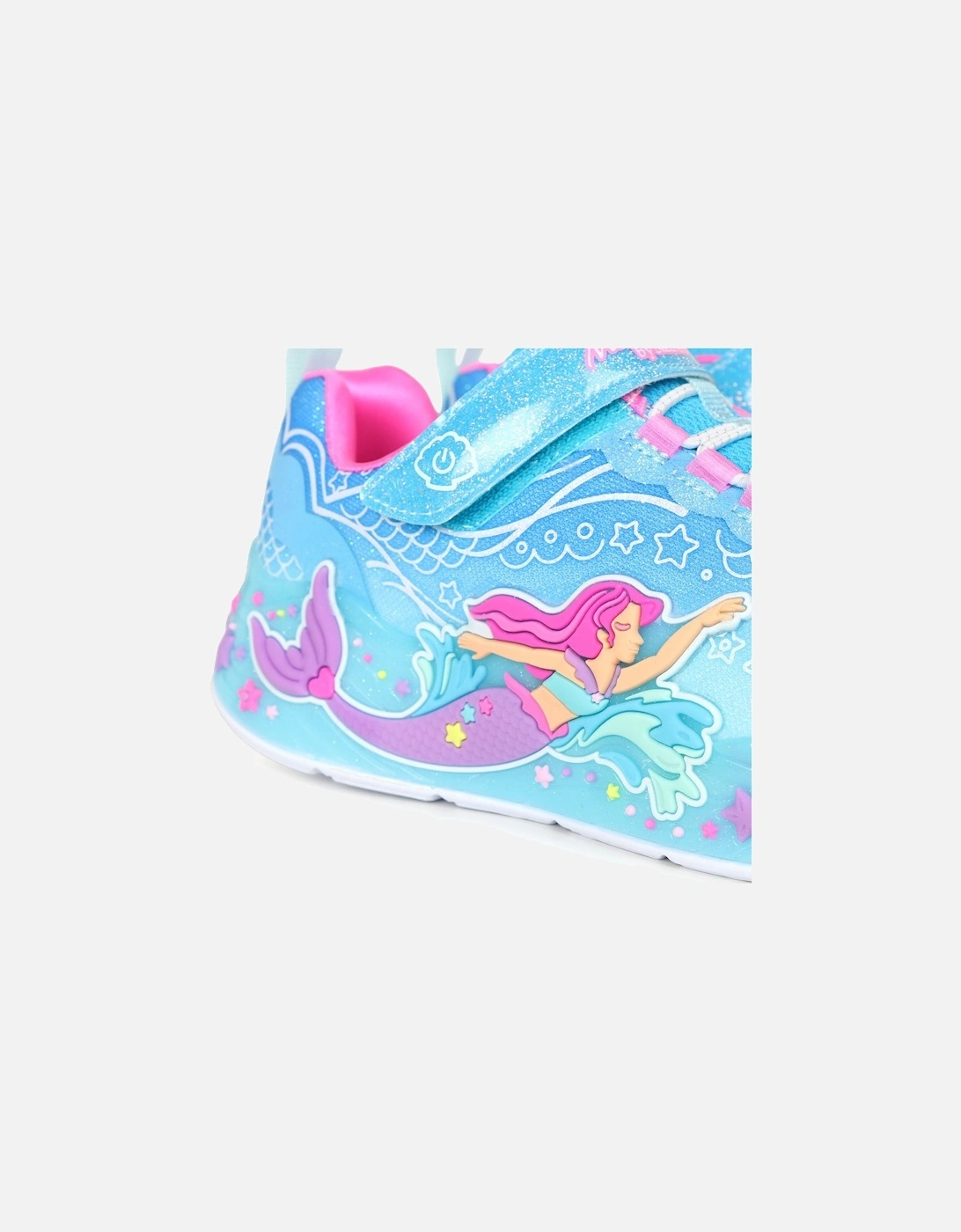 Mermaid Dream Lights Girls Sports Trainers