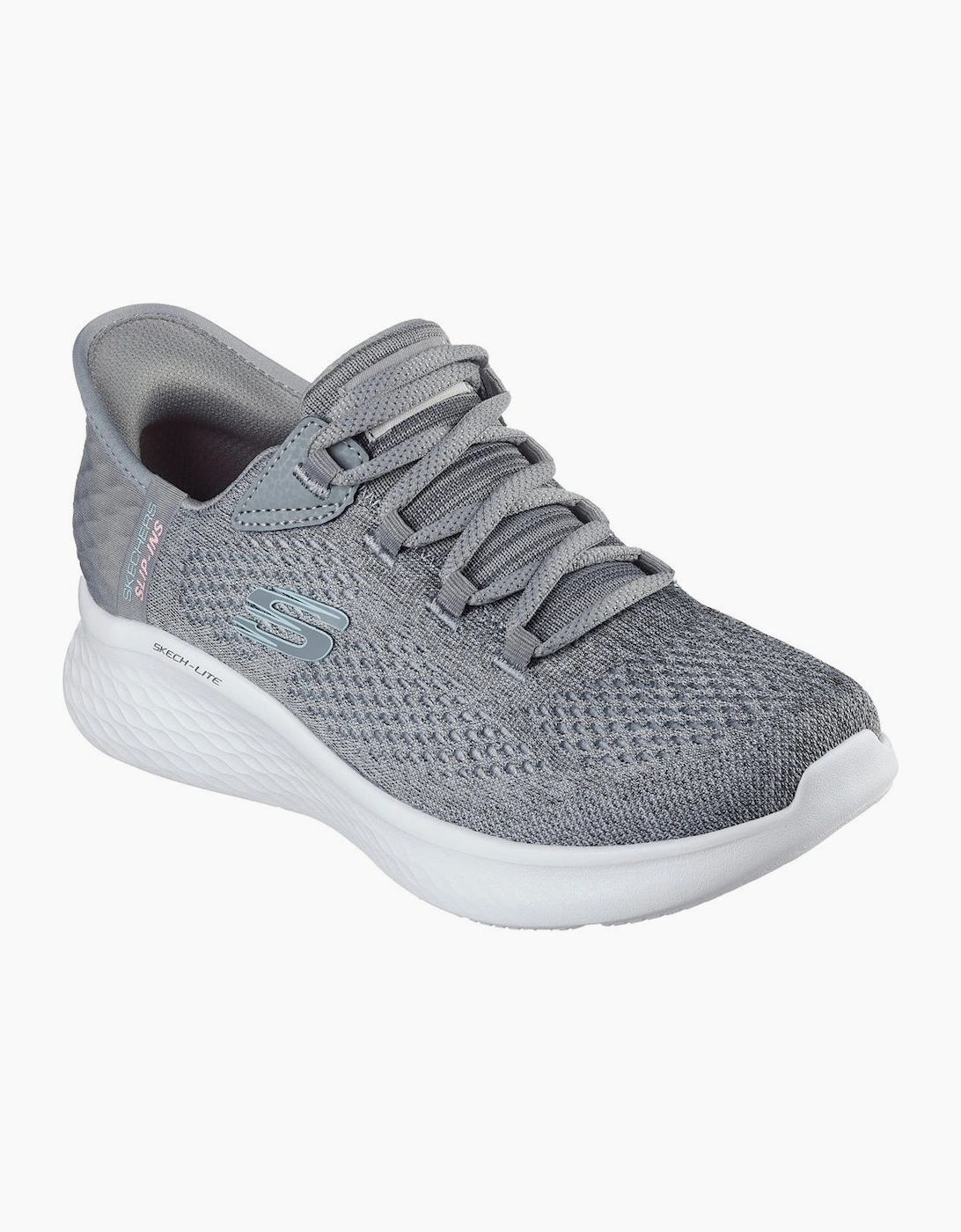 Skechers Women's Grey Skech-Lite Pro Natural Trainers - : Size 7