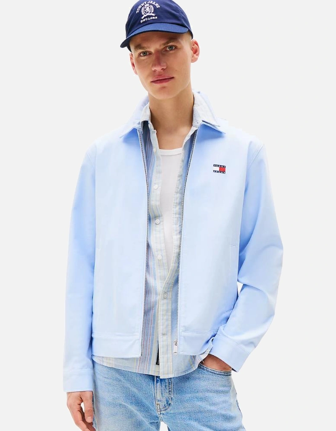 TJM Reg Cotton Jacket - Sweet Blue