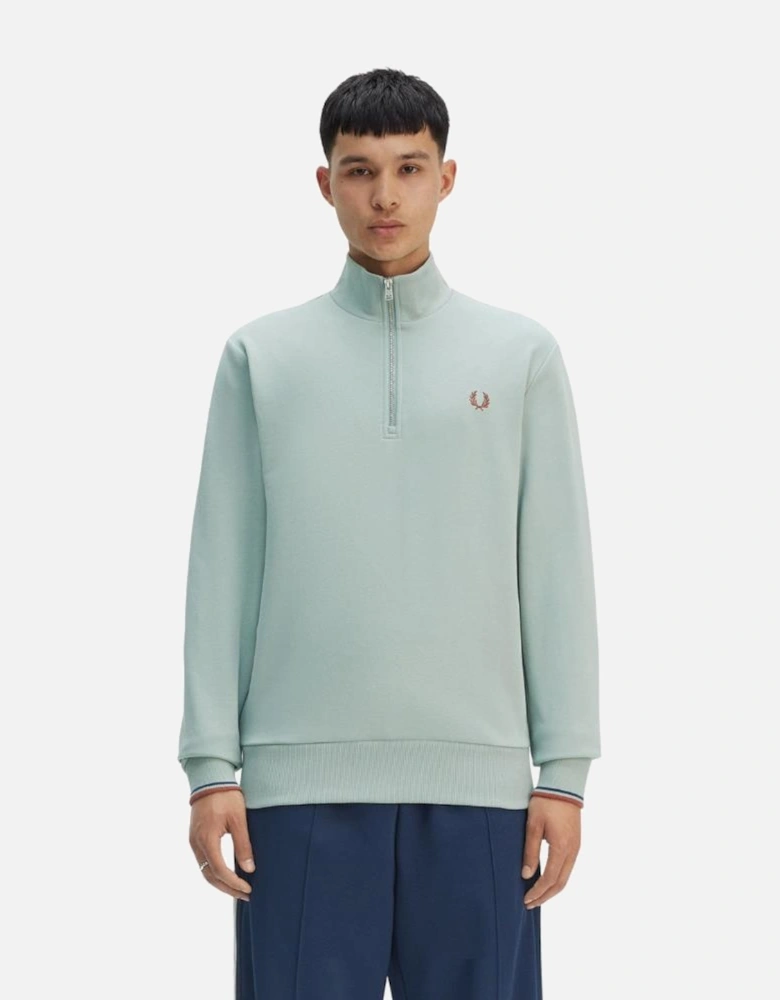 FP Half Zip Sweatshirt - Silver Blue