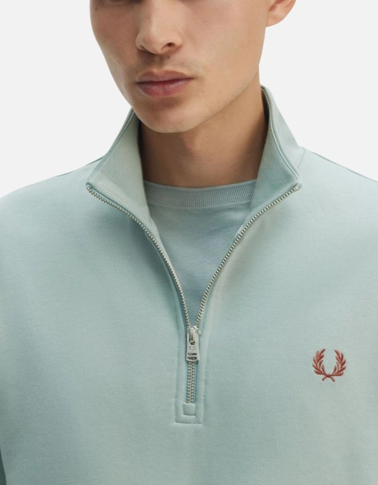 FP Half Zip Sweatshirt - Silver Blue