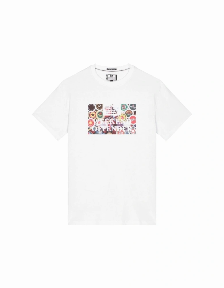 Caps T Shirt White