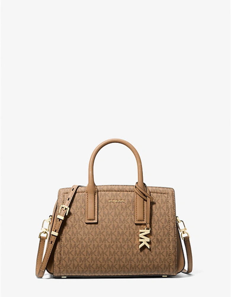 Laila Small Signature Logo Satchel