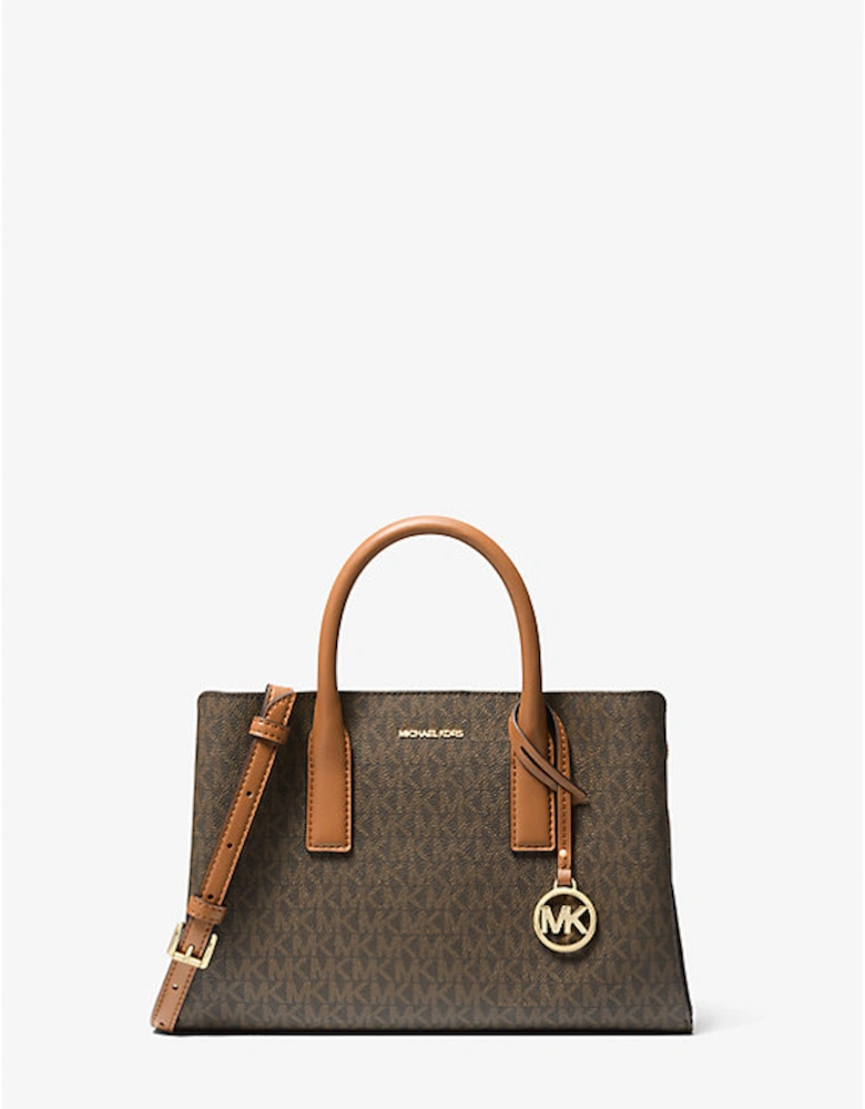 Ruthie Small Signature Logo Satchel