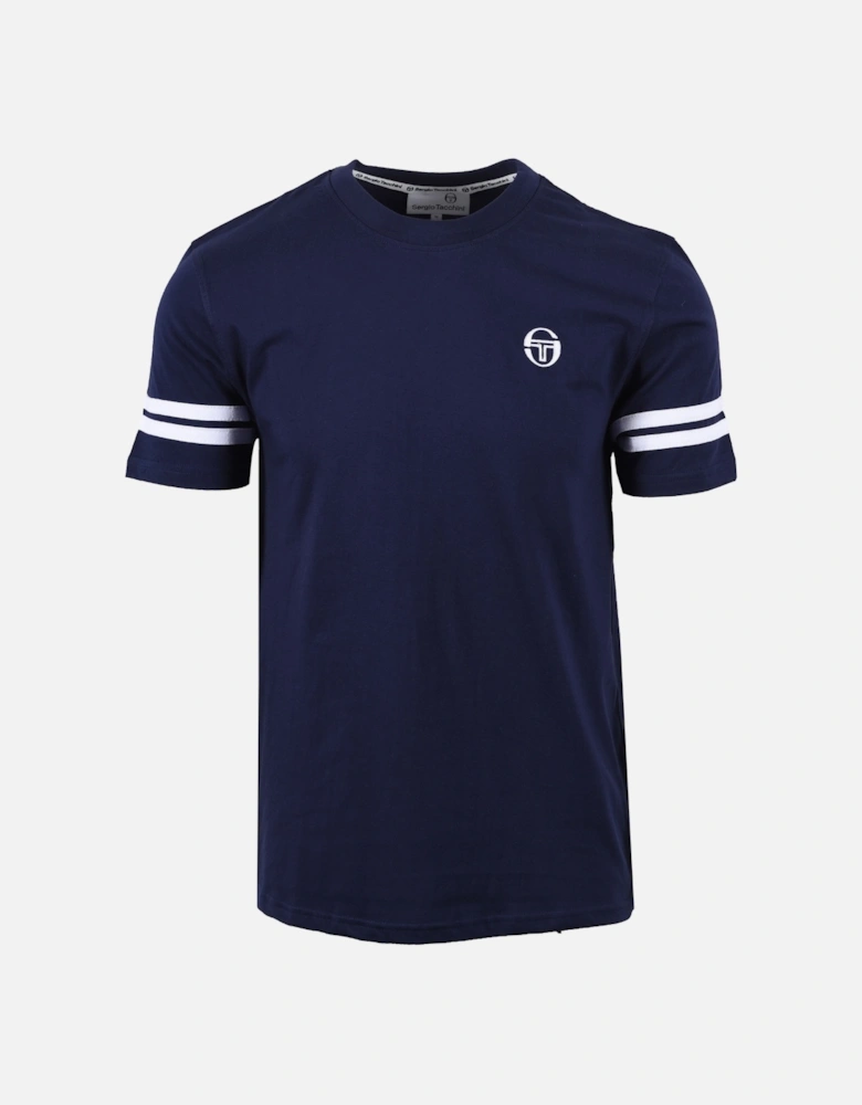 Grello Crew Neck T-shirt Navy