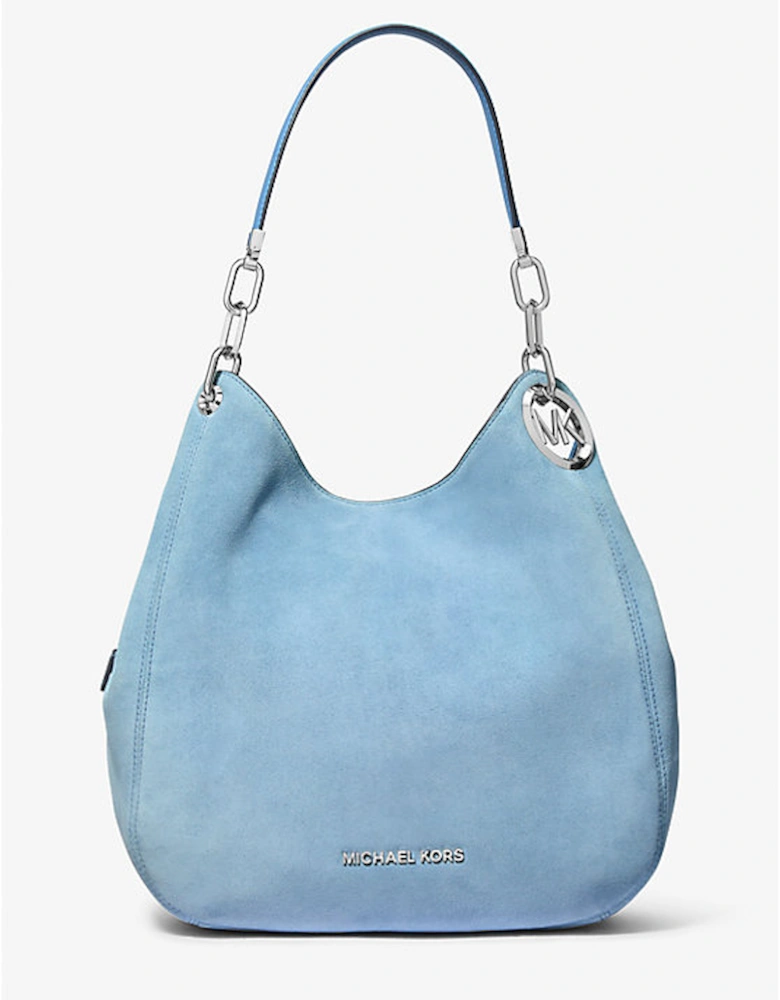 Lillie Large Suede Shoulder Bag