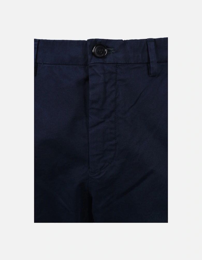 Mid Fit Zebra Logo Chinos Navy