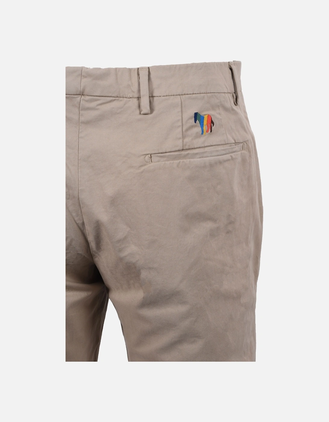 Mid Fit Zebra Logo Chino Beige, 4 of 3